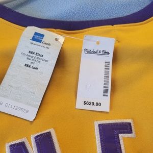 Hardwood classic shaq lakers jersey